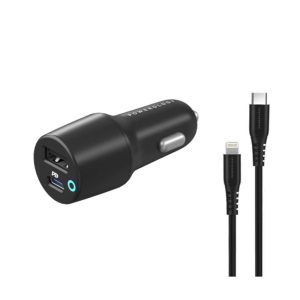 Powerology-32W-Dual-Port-USB-Car-Charger